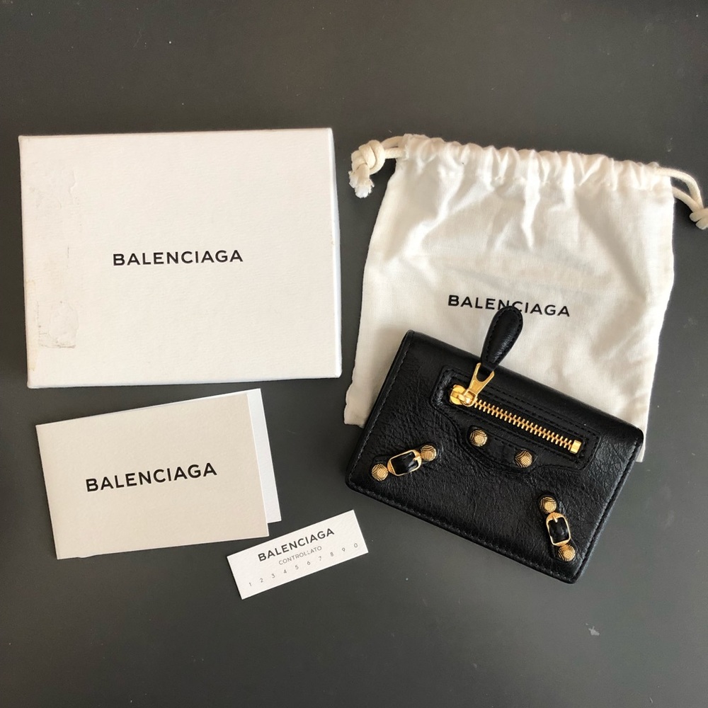 Balenciaga card case holder